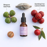 Expedite quantum remedy with ingredients quandong fruit seed and mangrove seed pods