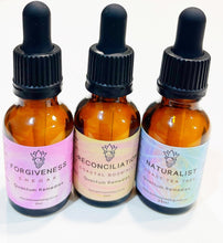 Load image into Gallery viewer, Set of 3 Quantum Remedies - Forgiveness, Reconciliation &amp; Naturalist - Leah May Healing
